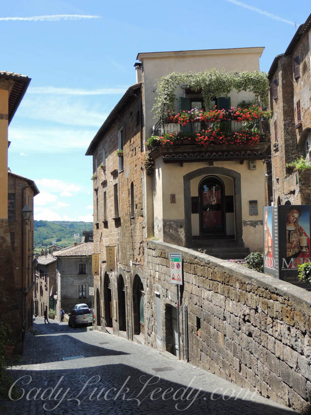 Streets of Orvieto, italy