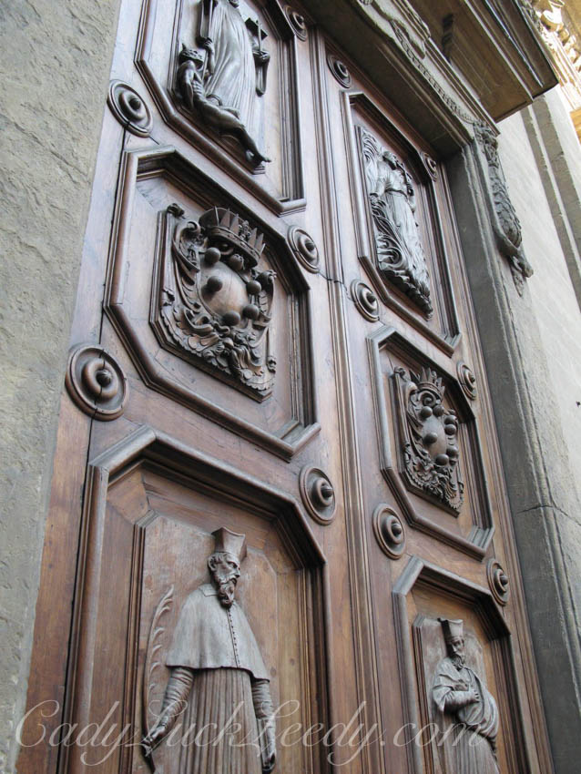 A Medici Door, Florence, Italy