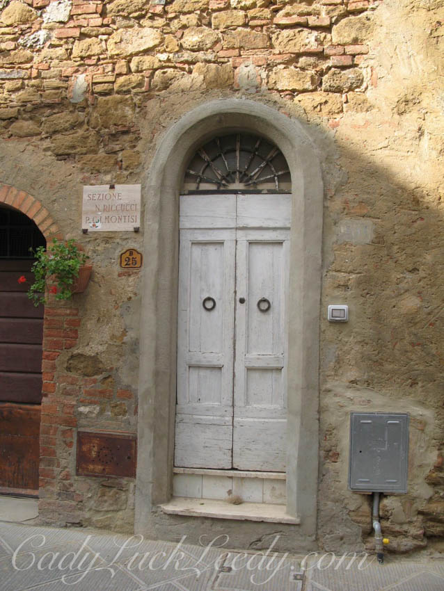 New Very Narrow Italian Door