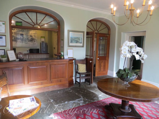 The Lobby Area at Ash House Manor, Yeovil, UK