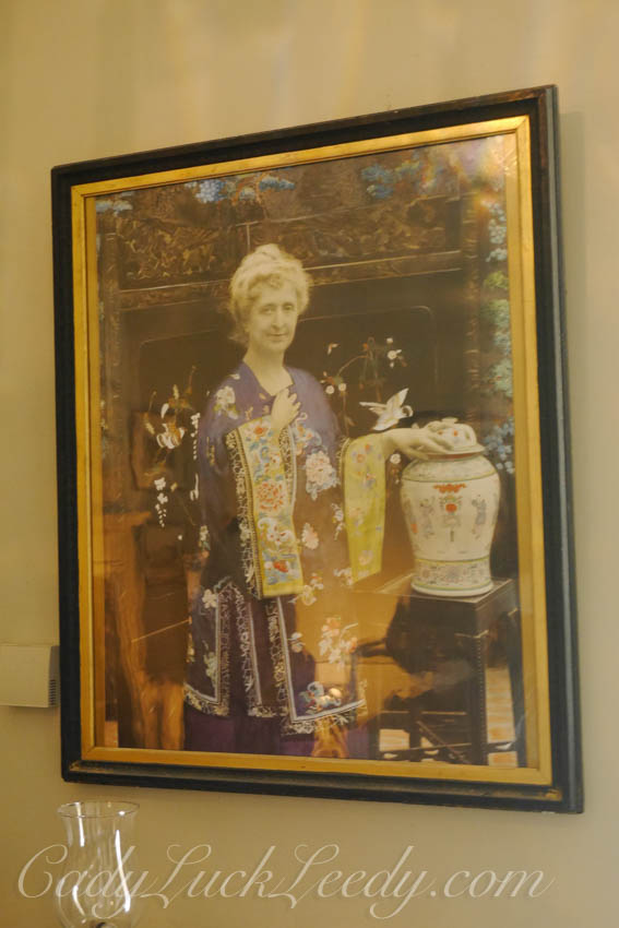 A Portrait of Agatha with Some of Her Treasures