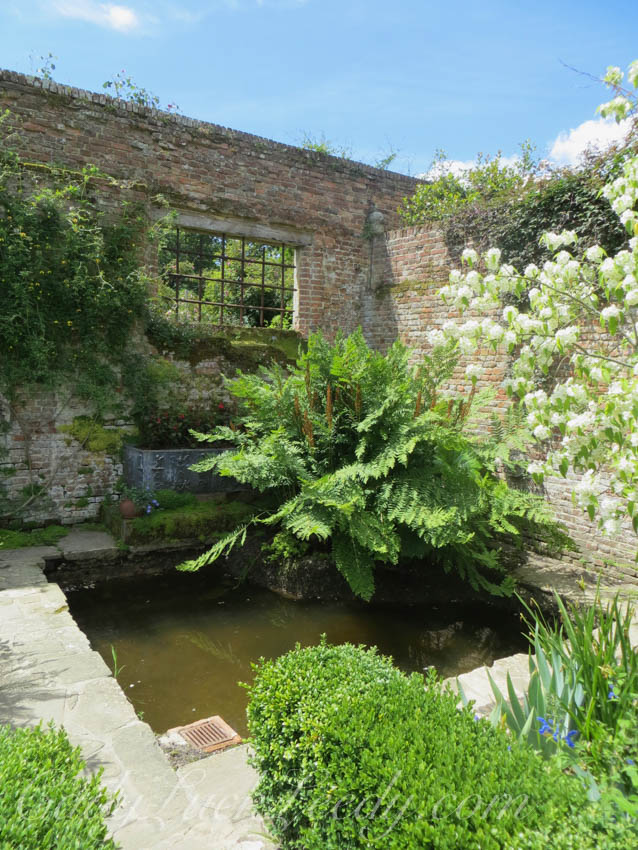 The White Garden at Sissinghurst Gardens