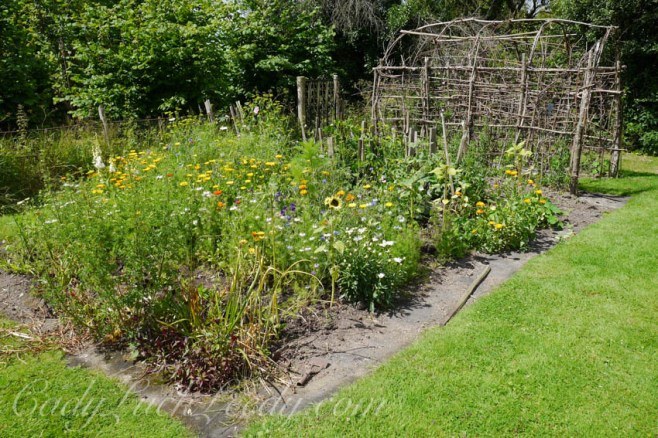 Into the Vegetable Garden at the Potting Shed, Benenden, UK