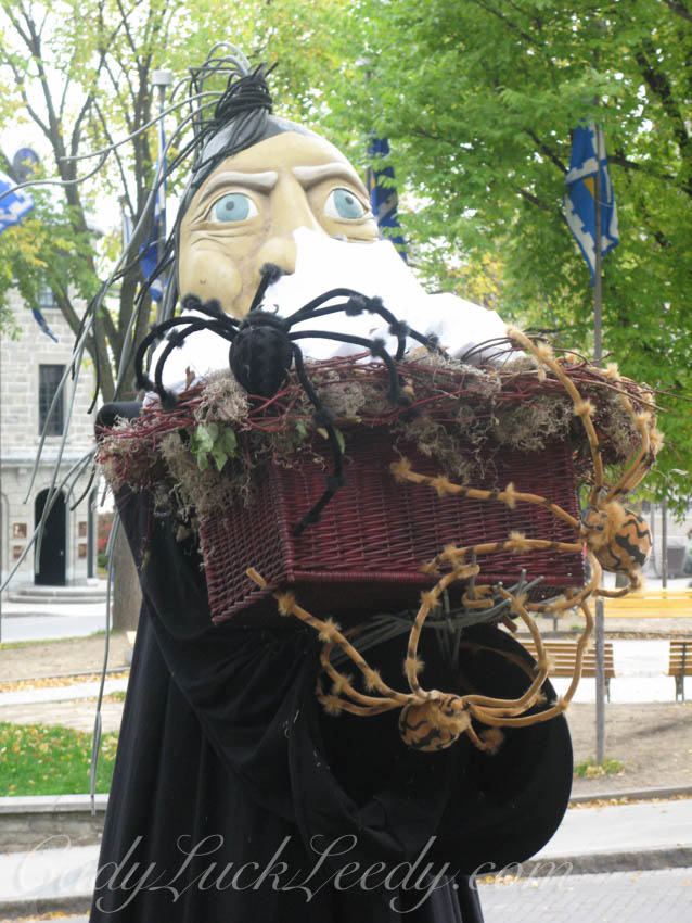 The Witch is Bringing the Spider Basket