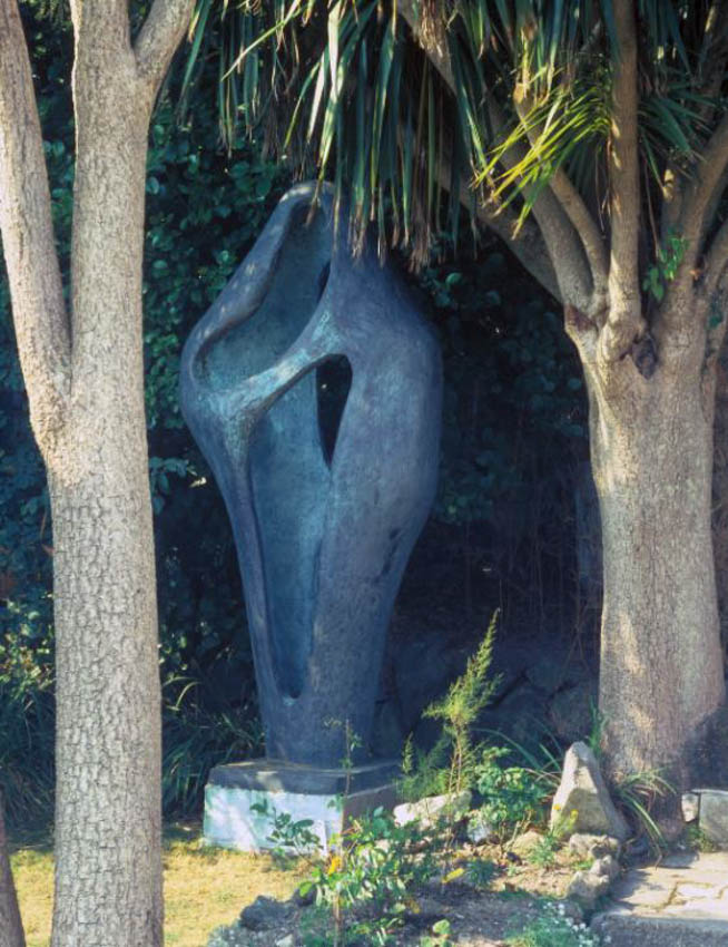 "Figure for Landscape" 1959-60 Dame Barbara Hepworth 1903-1975 