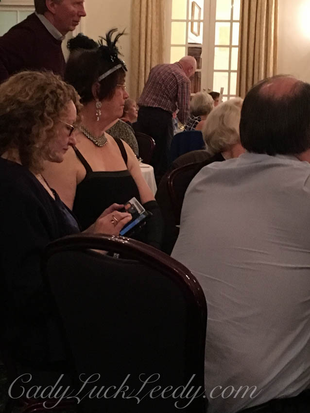 Guests at Agatha Christie Dinner Mystery, Old Swan Hotel, Harrogate, UK