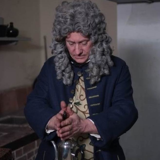 Tosier making the Royal Chocolate